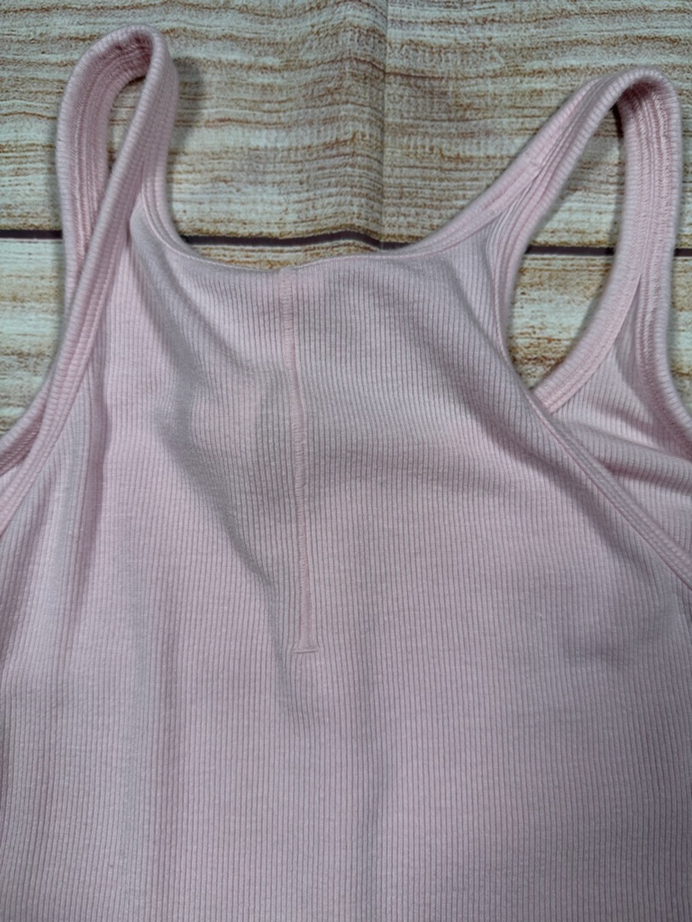 Lululemon Light Pink Ribbed‎ Tank - Picture 5 of 7